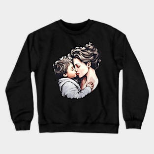 A mother's love is the foundation Crewneck Sweatshirt